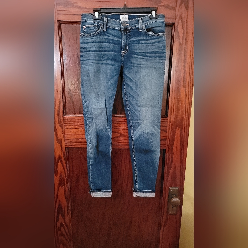 Womens Hudson Jeans Tall Crop Skinny Size 29